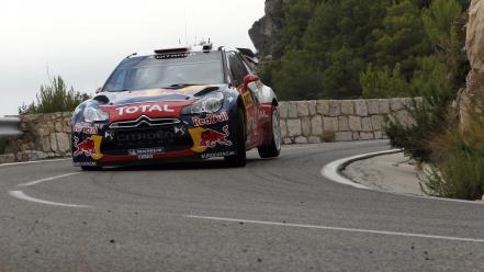 Citroen ds3 wrc citroën red bull spain wallpaper