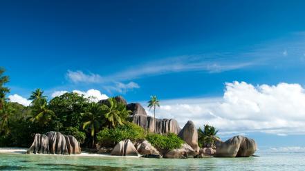 Seychelles islands nature wallpaper