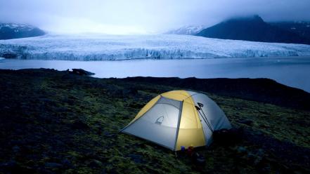 Camping In Iceland National Park wallpaper