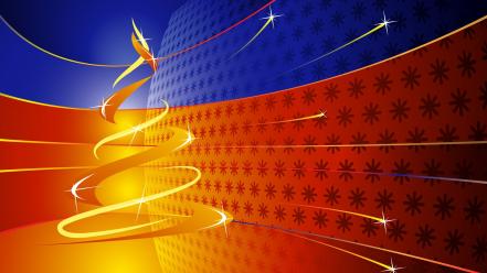 Christmas Abstract Hd wallpaper