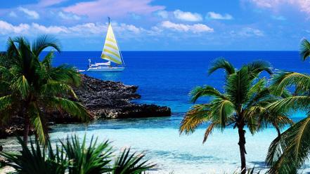 Eleuthera point harbour island bahamas wallpaper