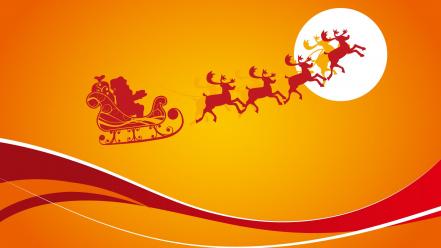 Santa Claus With Gifts wallpaper
