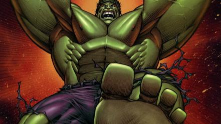 Avengers incredible hulk marvel comics the wallpaper