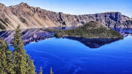 Crater lake national park wallpaper