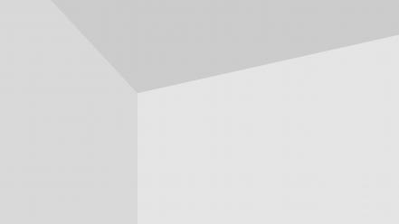 3d backgrounds corner minimalistic room wallpaper