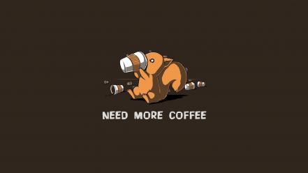 Animals brown background coffee stain funny wallpaper