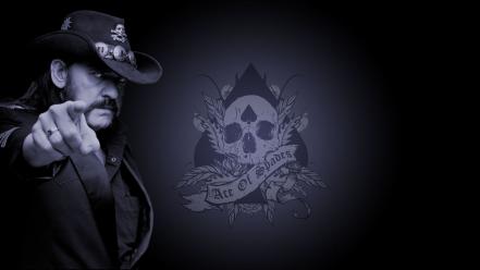 Lemmy killmister motorhead ace of spades skulls wallpaper