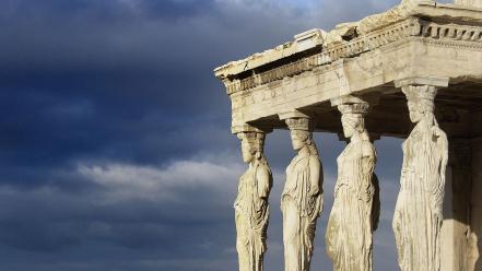 Acropolis athens greece wallpaper