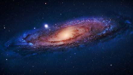 Andromeda galaxy galaxies outer space stars wallpaper