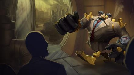 Blitzcrank league of legends wallpaper