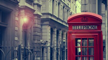 English telephone booth london cities phone wallpaper