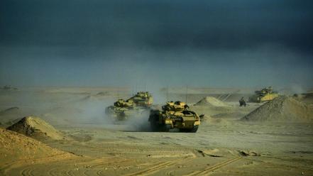 Iraq army tanks war wallpaper
