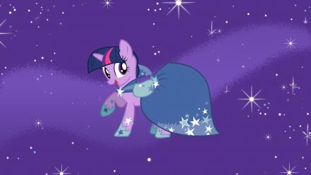 My little pony rarity twilight sparkle dress wallpaper
