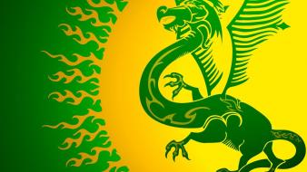 Green Dragon wallpaper