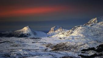 Mountains landscapes snow