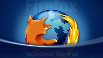 Mozilla Firefox Blue wallpaper