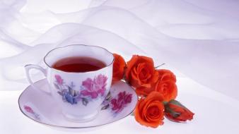 Roses Tea wallpaper