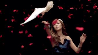 Snsd asians korean jessica jung k-pop dove wallpaper