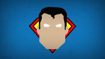 Dc comics superman superheroes blue background blo0p wallpaper