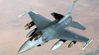 F 16 Fighting Falcon Air Base Iraq wallpaper