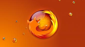 Firefox Bubbles wallpaper