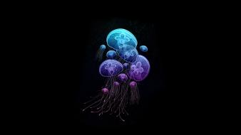 Jellyfish artwork wallpaper