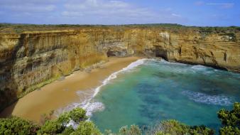 Landscapes nature coast australia sea wallpaper