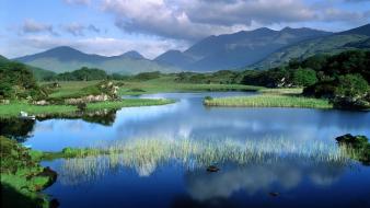 Mountains landscapes nature marsh wallpaper