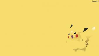 Pokemon minimalistic pikachu wallpaper
