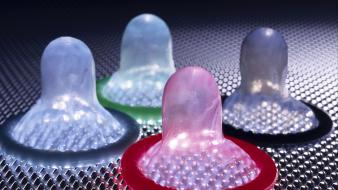 Condoms latex macro rubber wallpaper