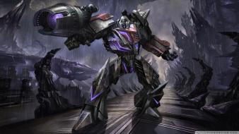 Megatron transformers war for cybertron fantasy art wallpaper