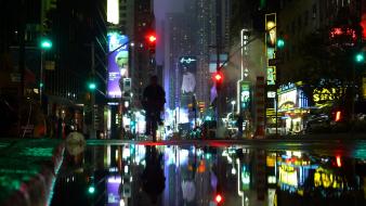 New york city times square cityscapes streets wallpaper