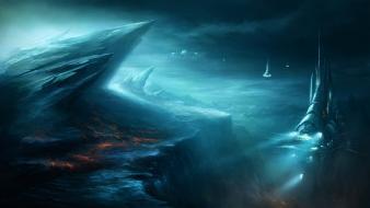 Artwork fans futuristic science fiction wallpaper