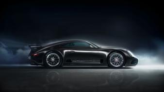 Porsche black cars vehicles wallpaper