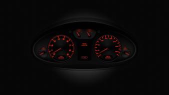 Audi abstract digital art gauges tachometer