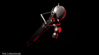 Blue dragonfly microphones music wallpaper