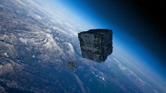 Borg star trek outer space science fiction wallpaper