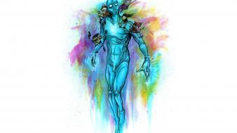 Dr manhattan watchmen paintings