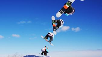 Grab snow snowboard snowboarding sports wallpaper