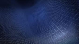 Abstract blue grid lines wallpaper