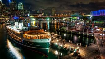 Australia hdr photography sydney city lights cityscapes wallpaper