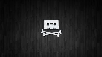 Home taping is killing music black bones piracy wallpaper