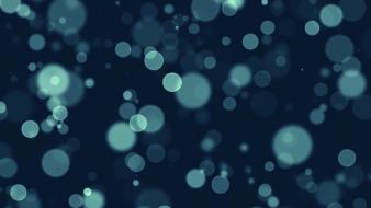 Abstract bubbles lights wallpaper