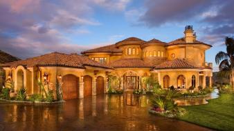 Hdr photography mansion wallpaper