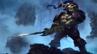 World of warcraft fantasy art goblins warriors wallpaper