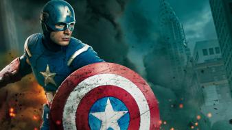 Captain america chris evans marvel the avengers movie wallpaper