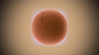 Corona hydrogen sun outer space wallpaper