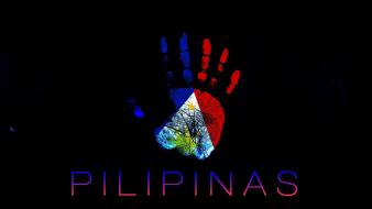 Dndesign philippines blue colored flags wallpaper