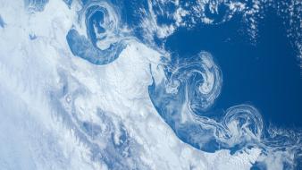 Earth iss nasa calm ice wallpaper
