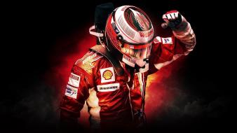 Ferrari formula one kimi raikonnen driver racer wallpaper